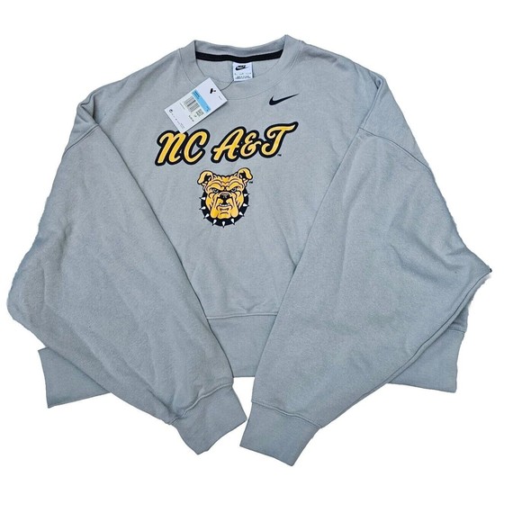 New NIKE North Carolina A&T Aggies Sweater Pull Over Tech Pack Women's Size M - Picture 1 of 8